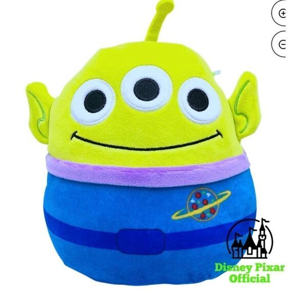Squishmallows Disney/Pixar Toy Story Claw Game Alien 8” Plushie - Picture 1 of 8